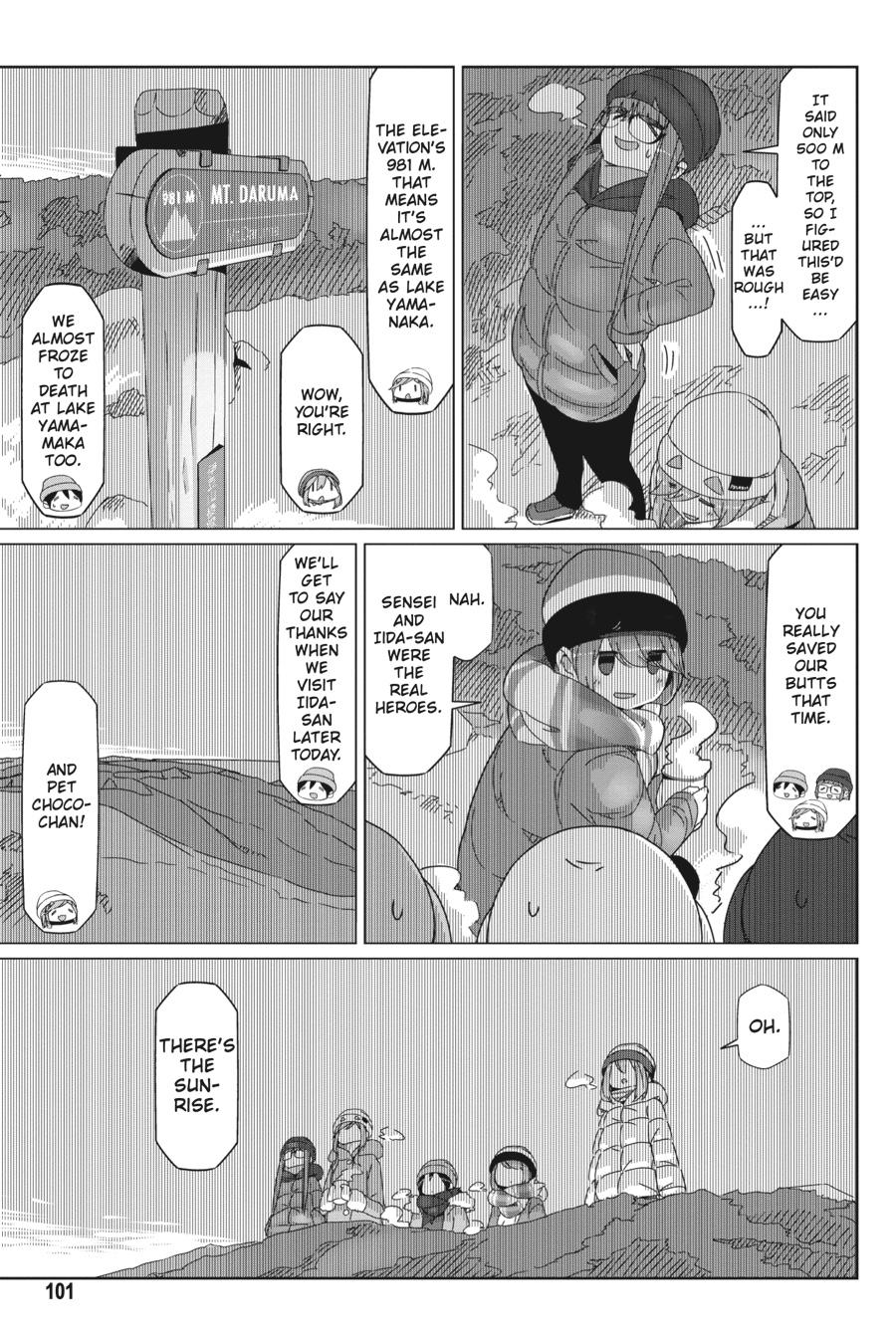 Read Laid-Back Camp EN Manga Online