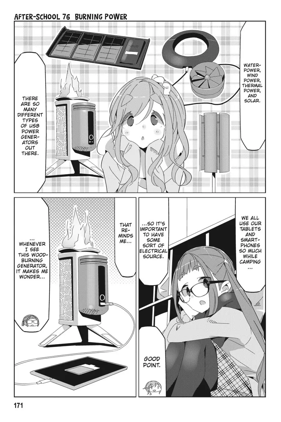 Read Laid-Back Camp EN Manga Online