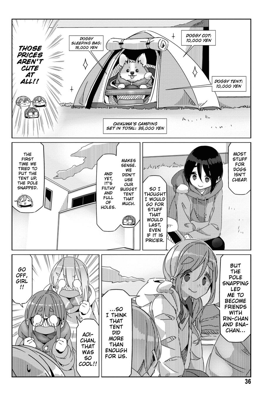 Read Laid-Back Camp EN Manga Online