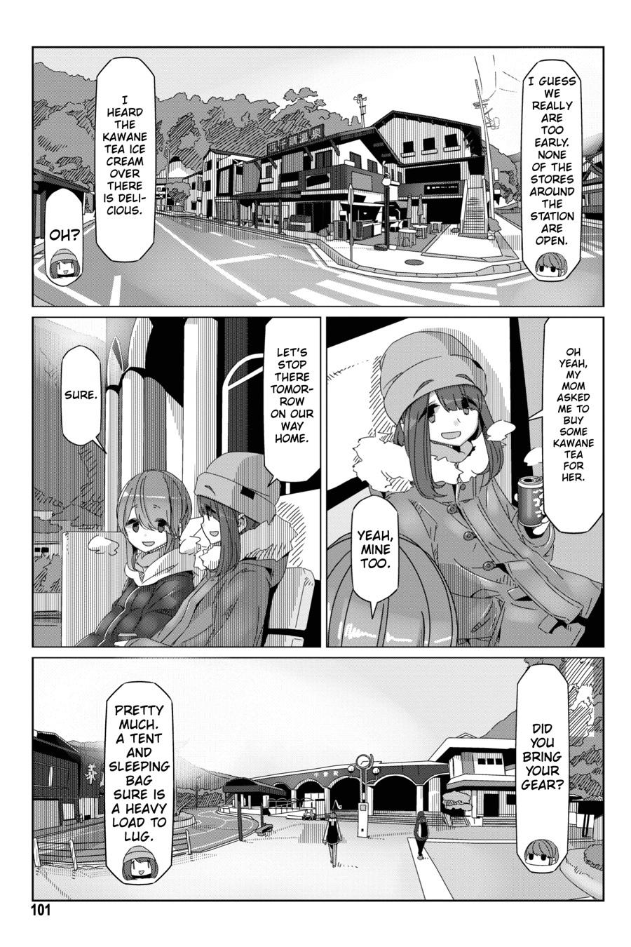 Read Laid-Back Camp EN Manga Online