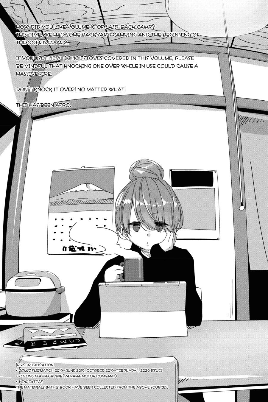 Read Laid-Back Camp EN Manga Online