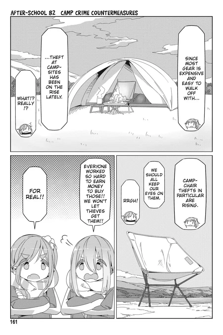 Read Laid-Back Camp EN Manga Online
