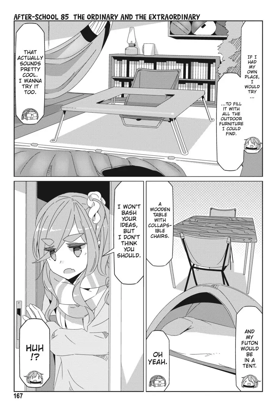 Read Laid-Back Camp EN Manga Online