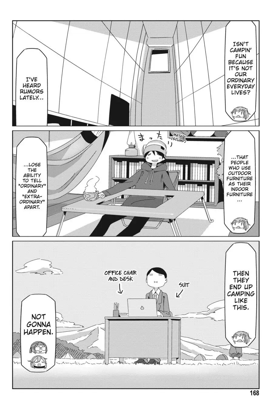 Read Laid-Back Camp EN Manga Online