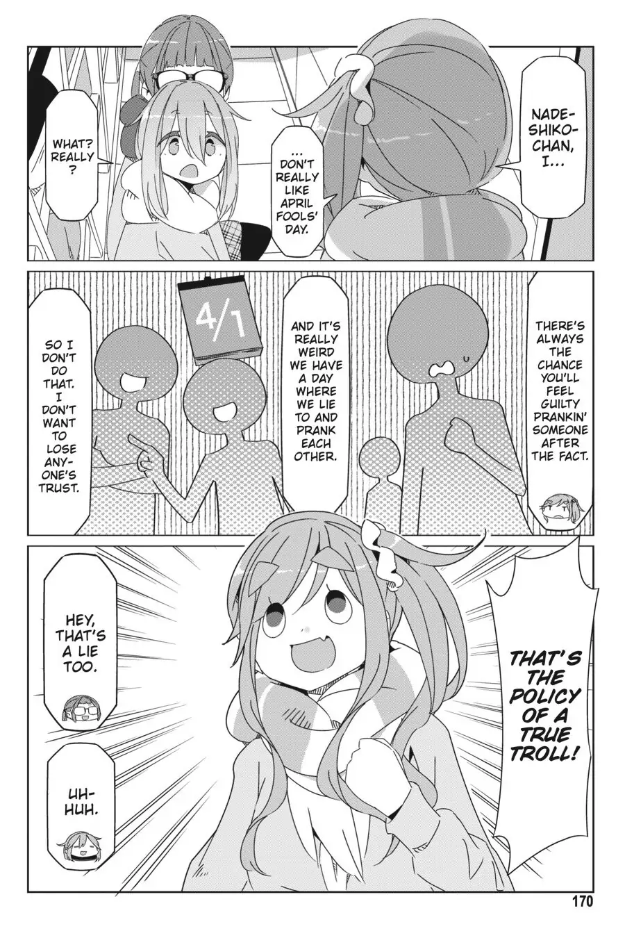 Read Laid-Back Camp EN Manga Online