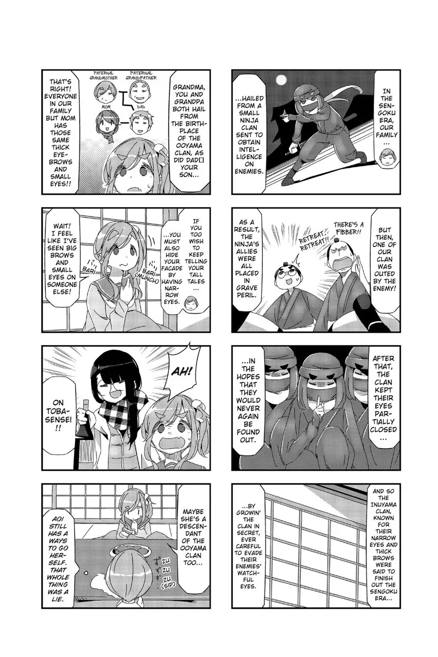 Read Laid-Back Camp EN Manga Online