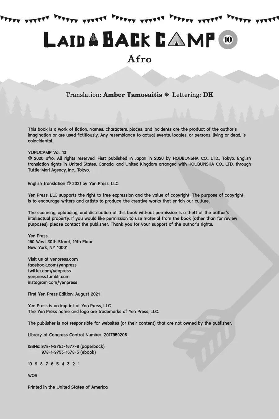 Read Laid-Back Camp EN Manga Online