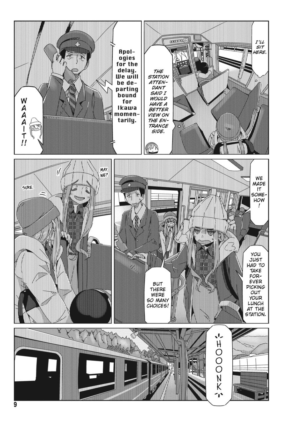 Read Laid-Back Camp EN Manga Online