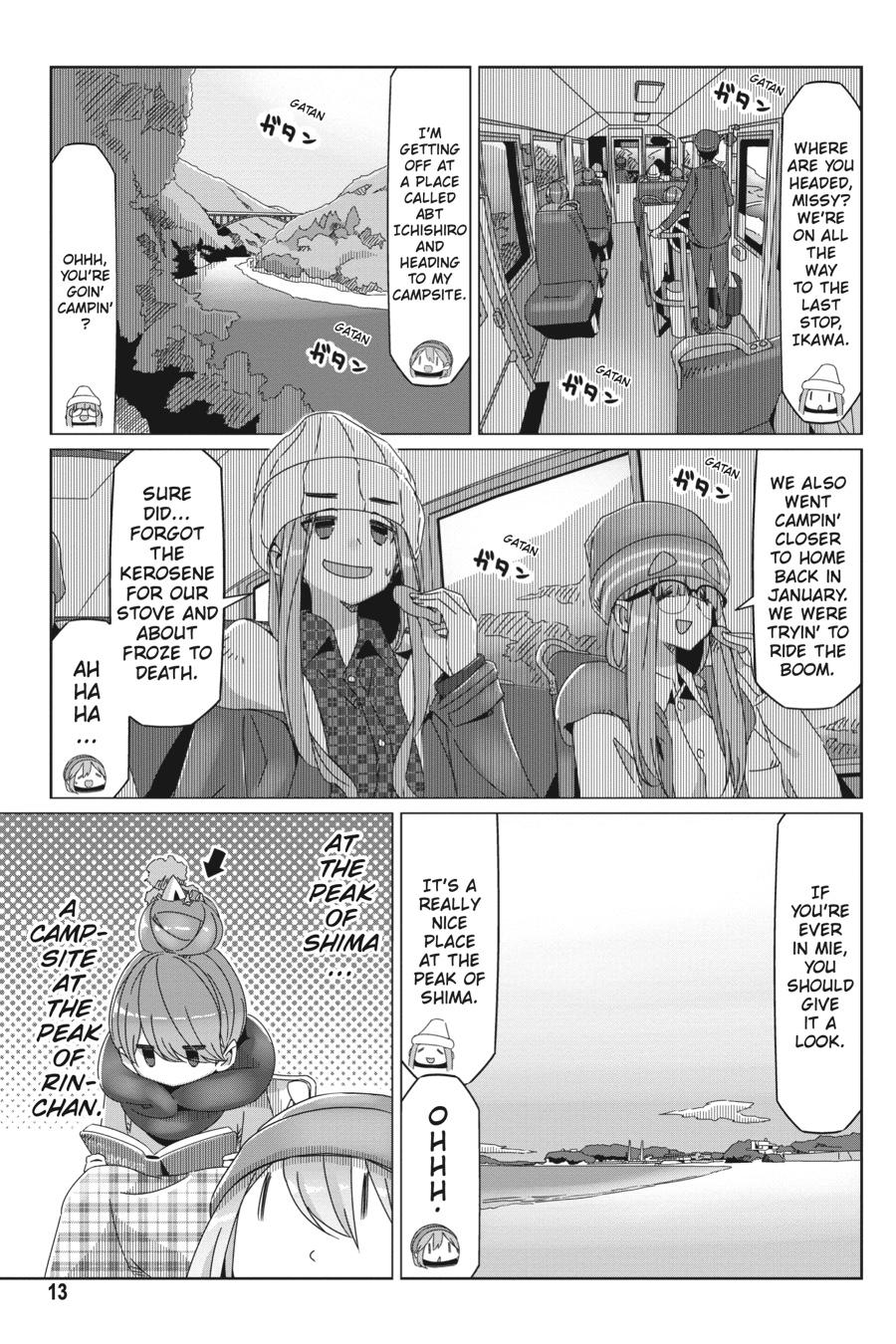 Read Laid-Back Camp EN Manga Online