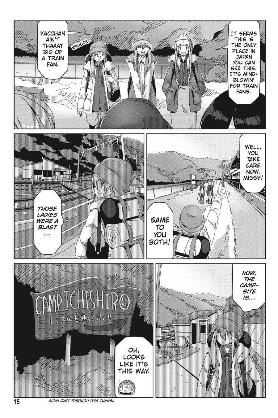 Read Laid-Back Camp EN Manga Online