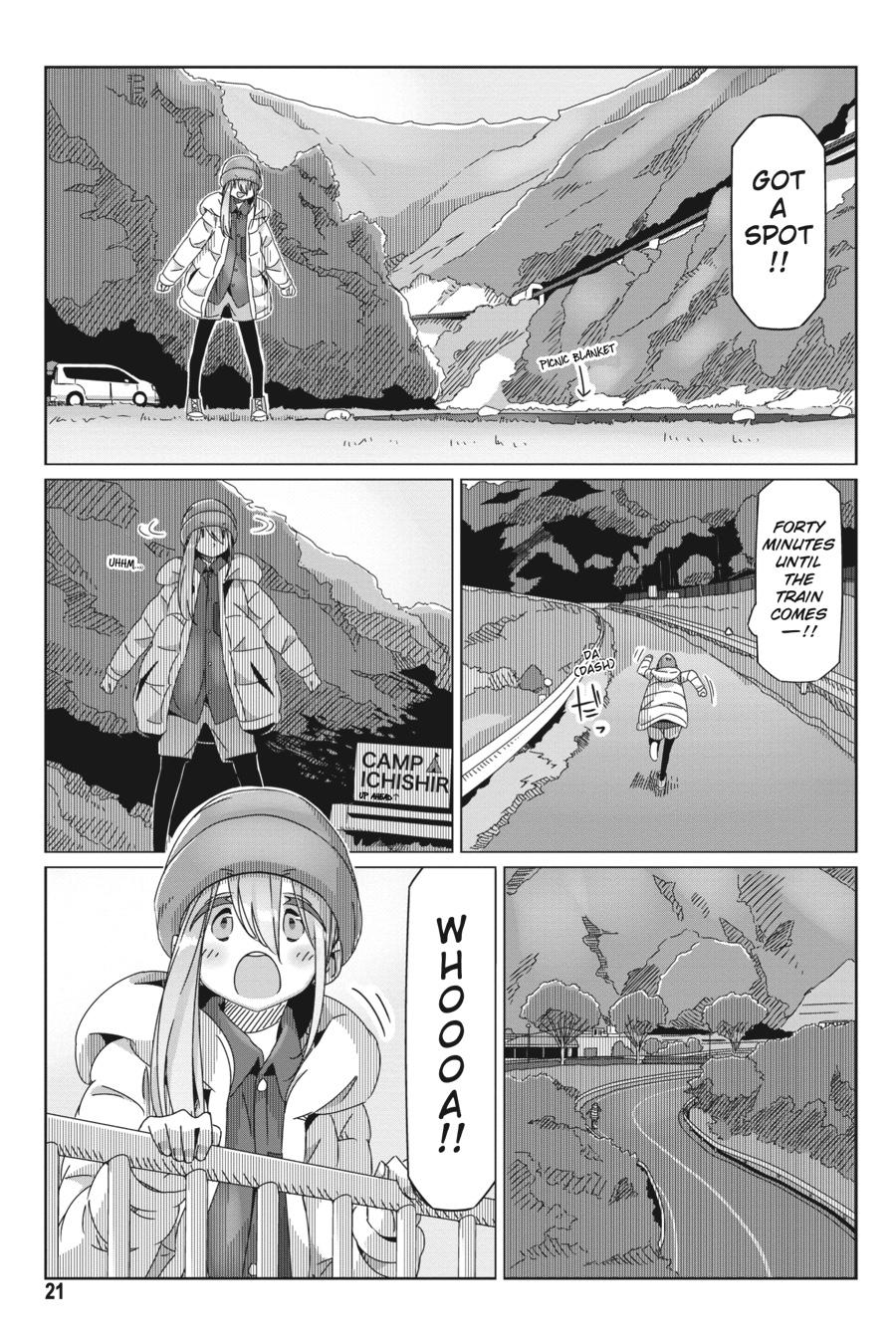 Read Laid-Back Camp EN Manga Online