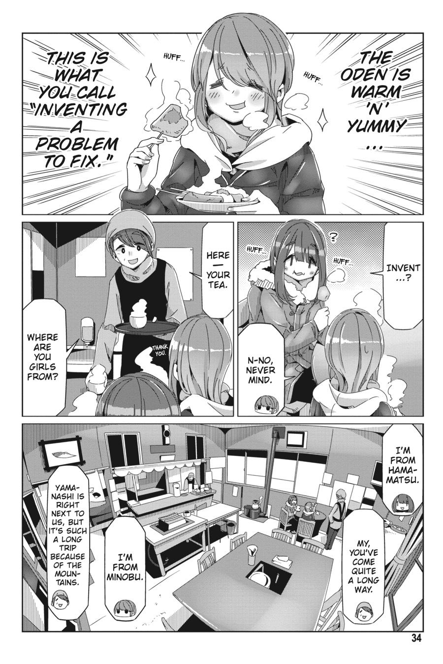 Read Laid-Back Camp EN Manga Online