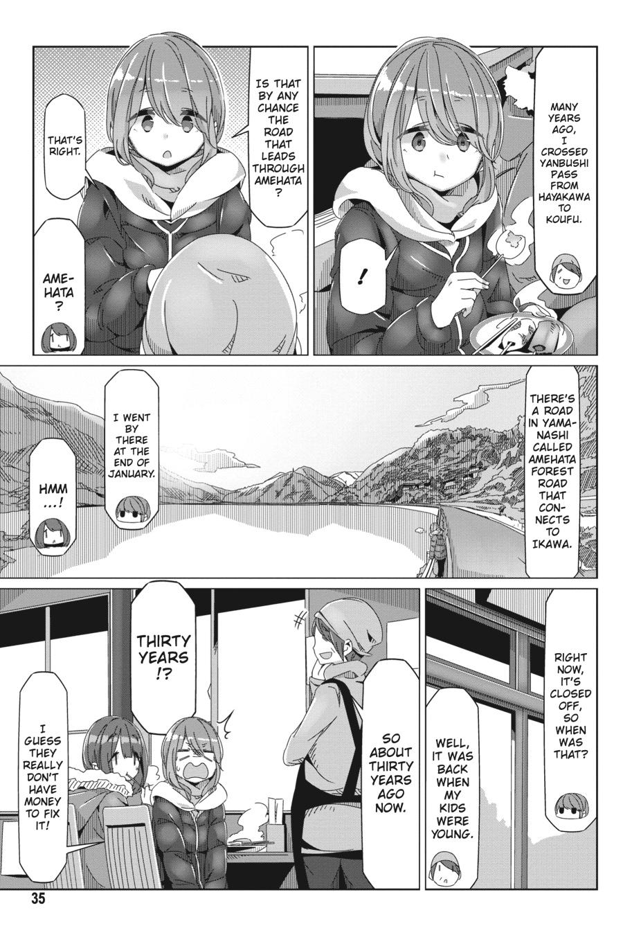 Read Laid-Back Camp EN Manga Online