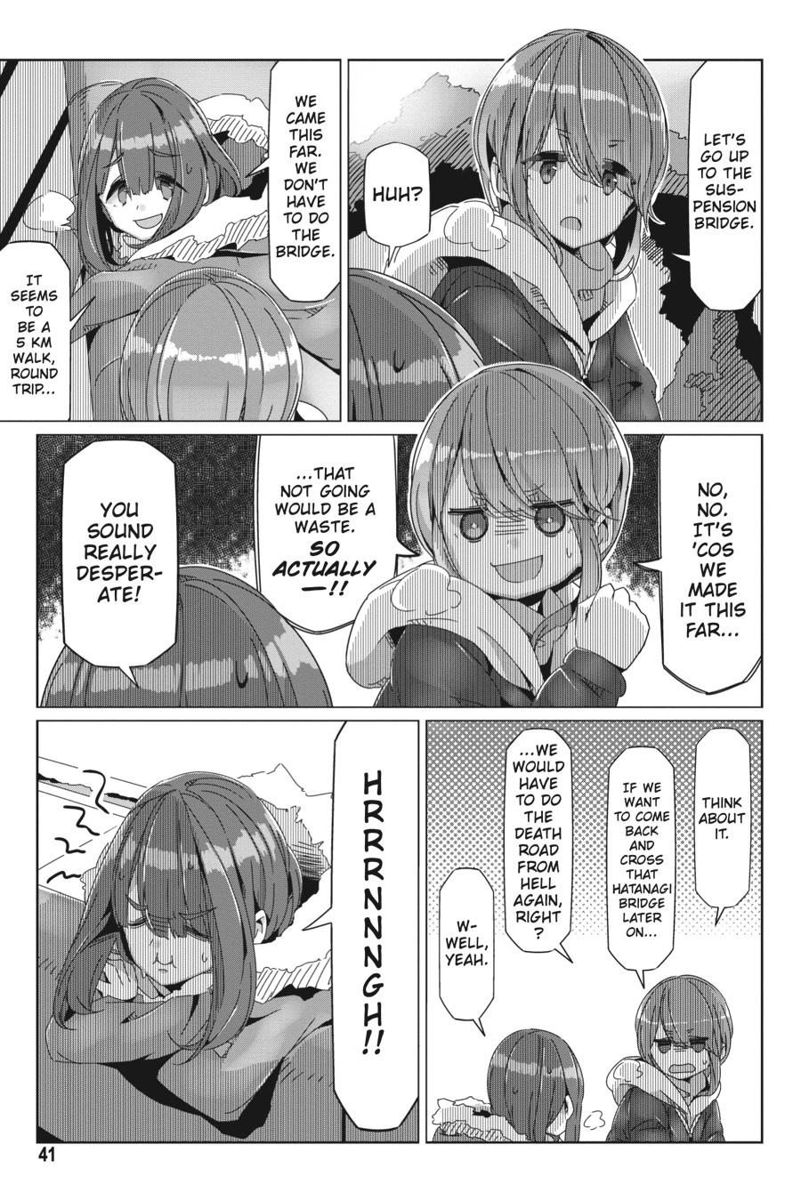 Read Laid-Back Camp EN Manga Online