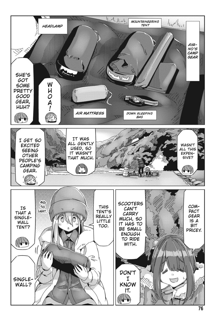 Read Laid-Back Camp EN Manga Online