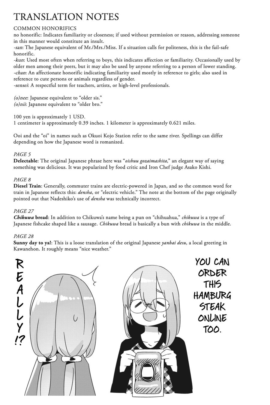 Read Laid-Back Camp EN Manga Online