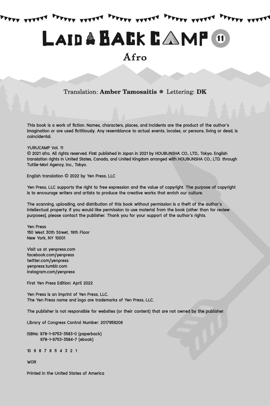 Read Laid-Back Camp EN Manga Online