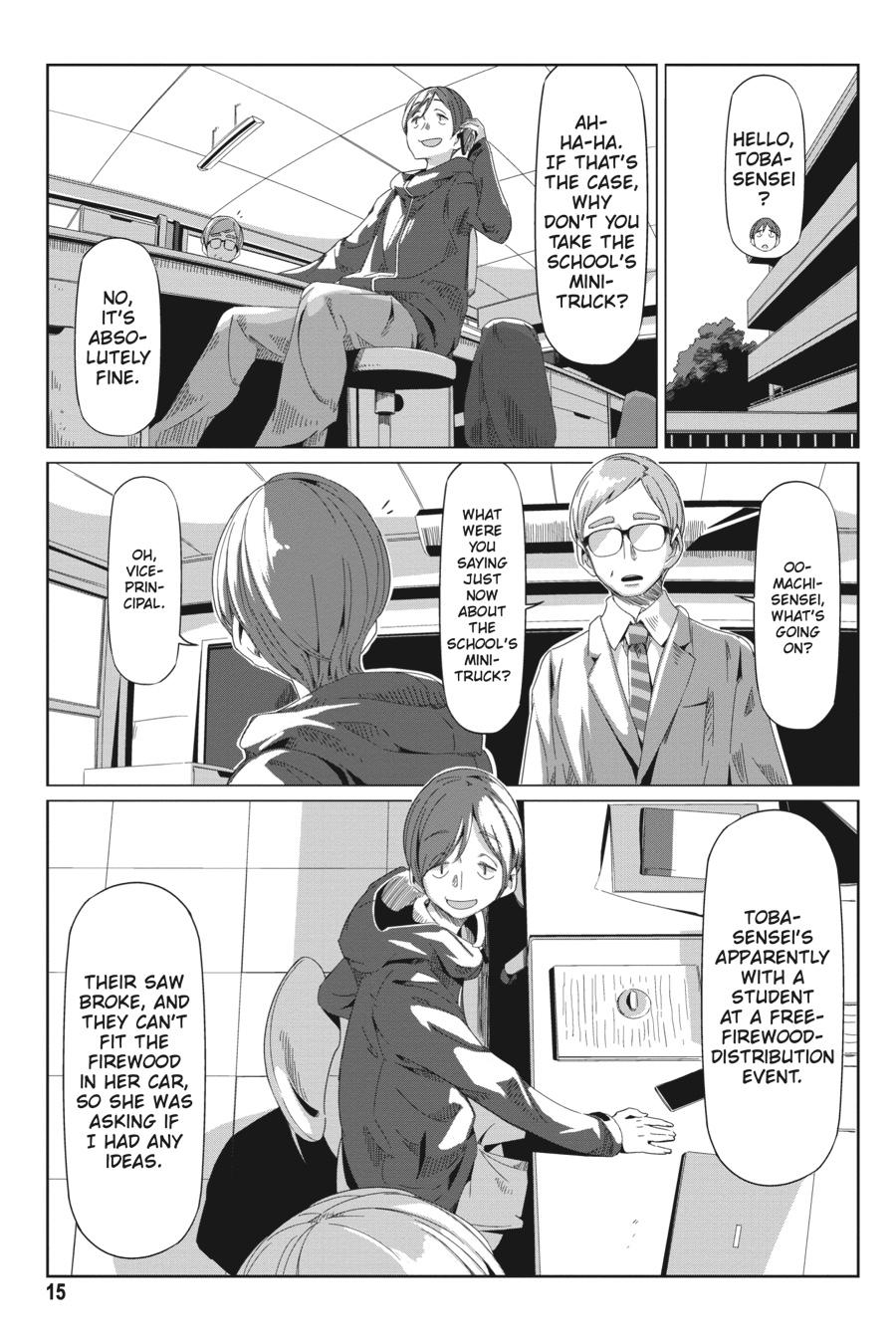 Read Laid-Back Camp EN Manga Online