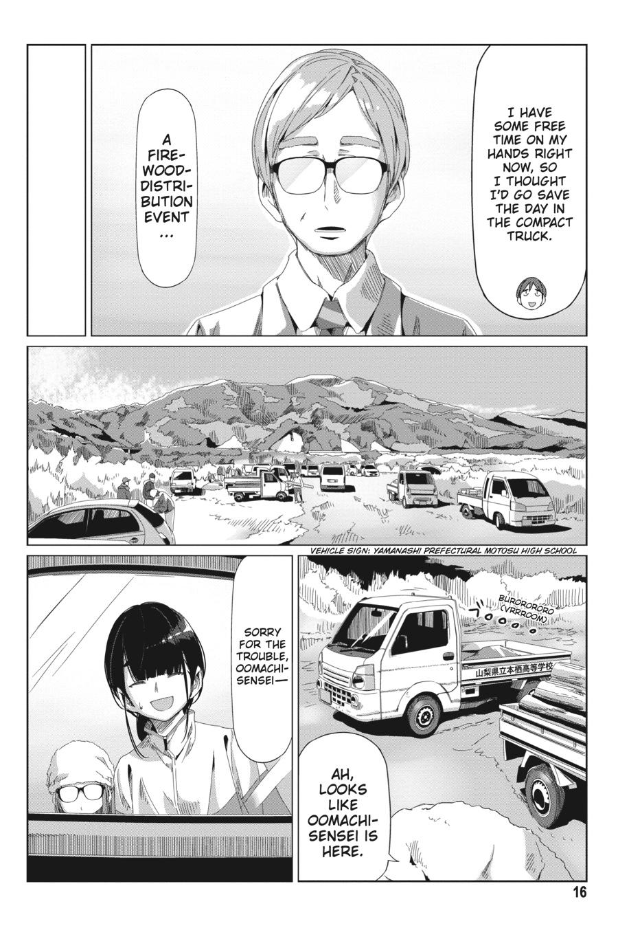 Read Laid-Back Camp EN Manga Online