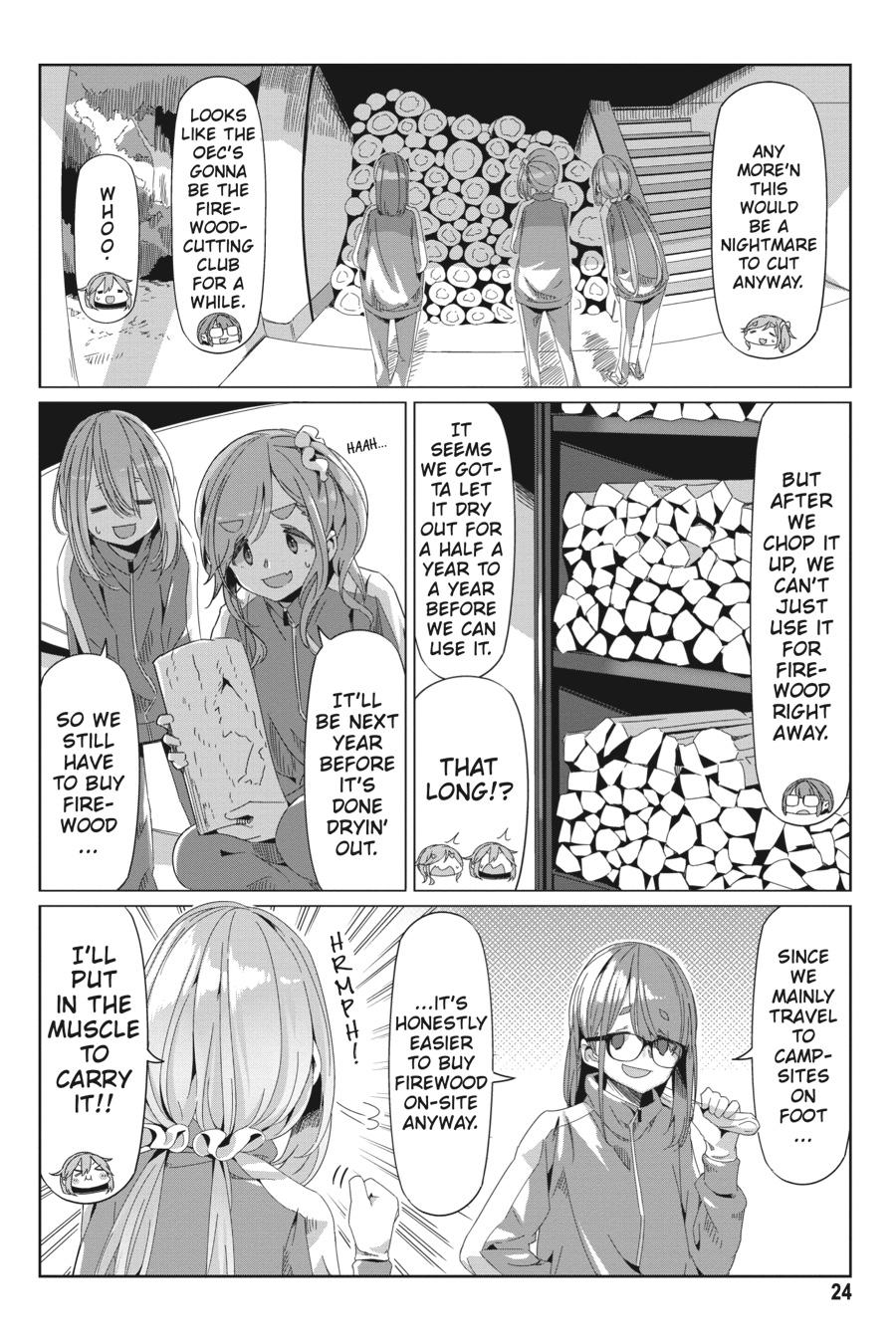 Read Laid-Back Camp EN Manga Online