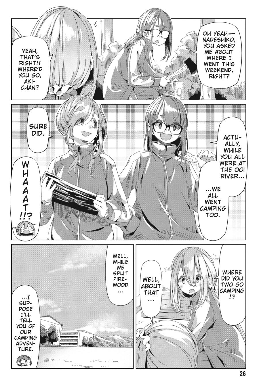 Read Laid-Back Camp EN Manga Online