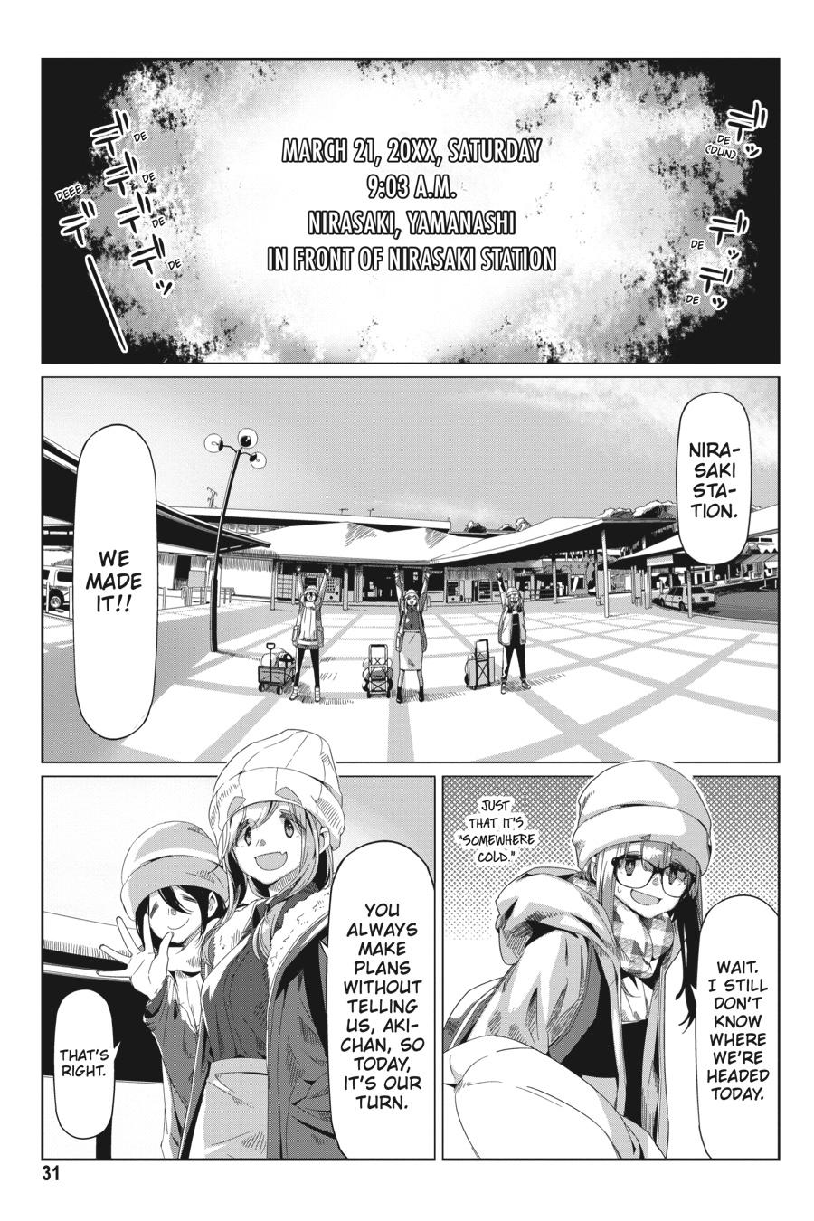 Read Laid-Back Camp EN Manga Online