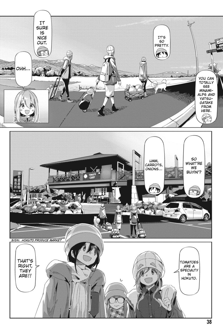 Read Laid-Back Camp EN Manga Online
