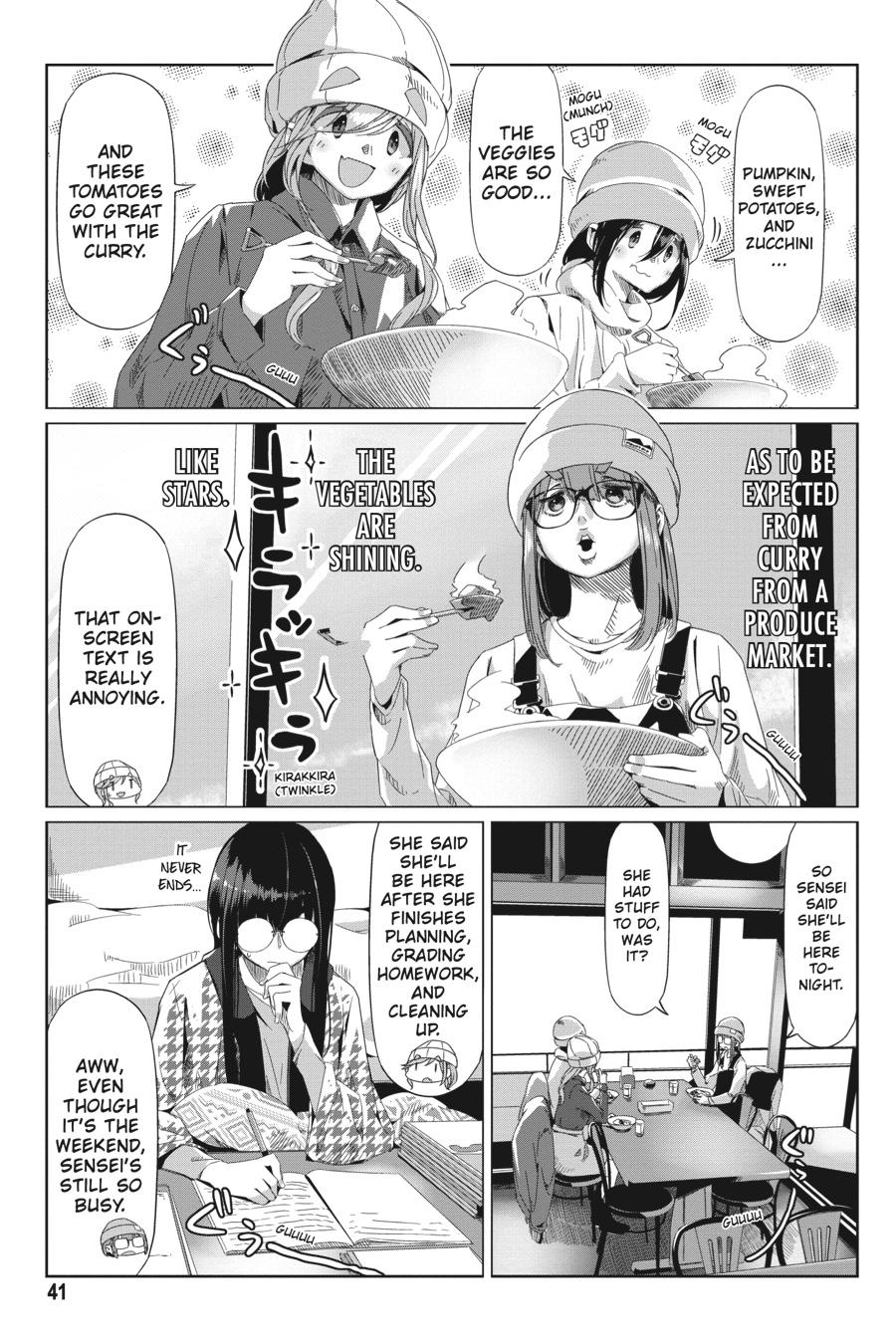 Read Laid-Back Camp EN Manga Online