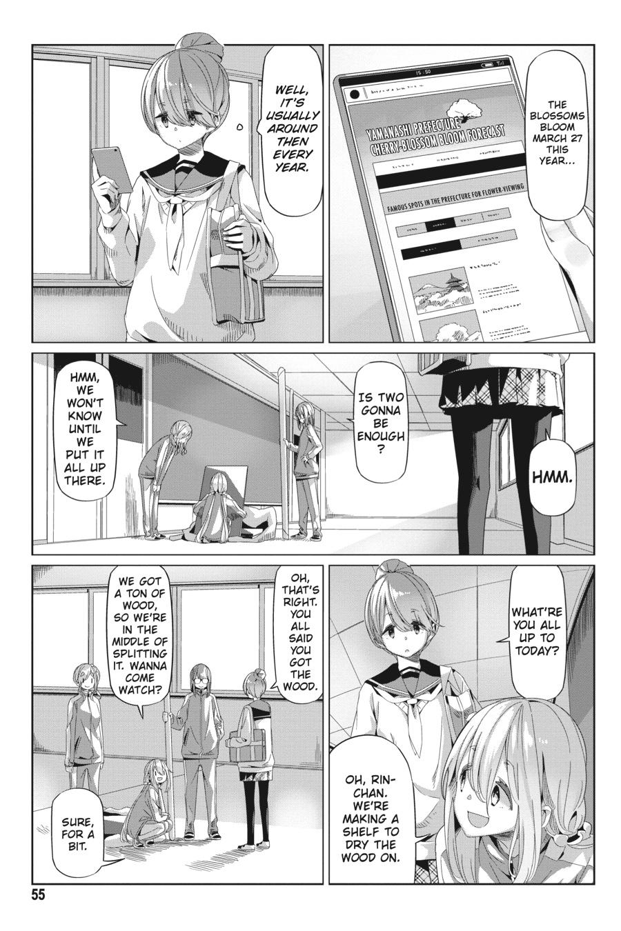 Read Laid-Back Camp EN Manga Online