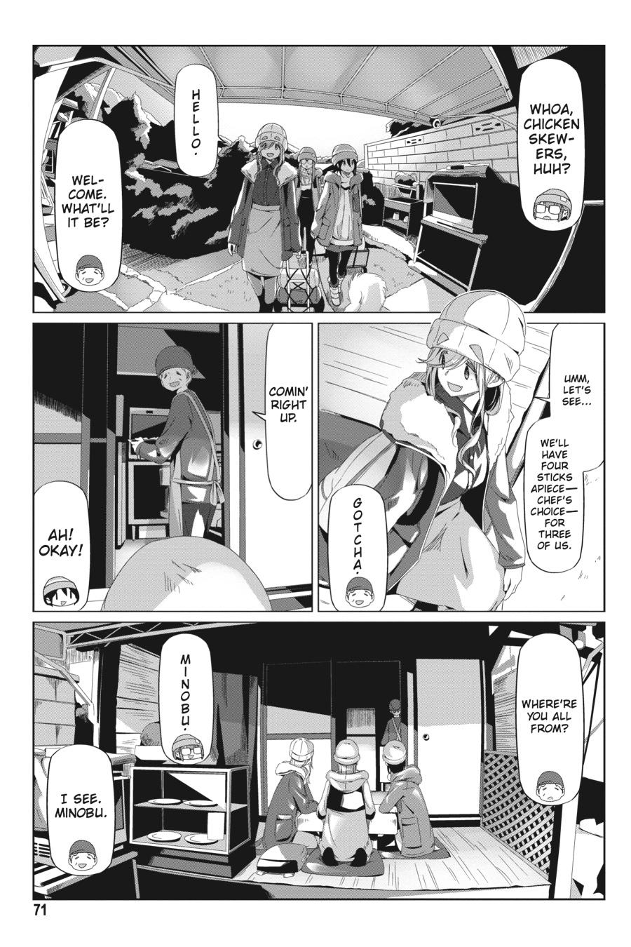 Read Laid-Back Camp EN Manga Online