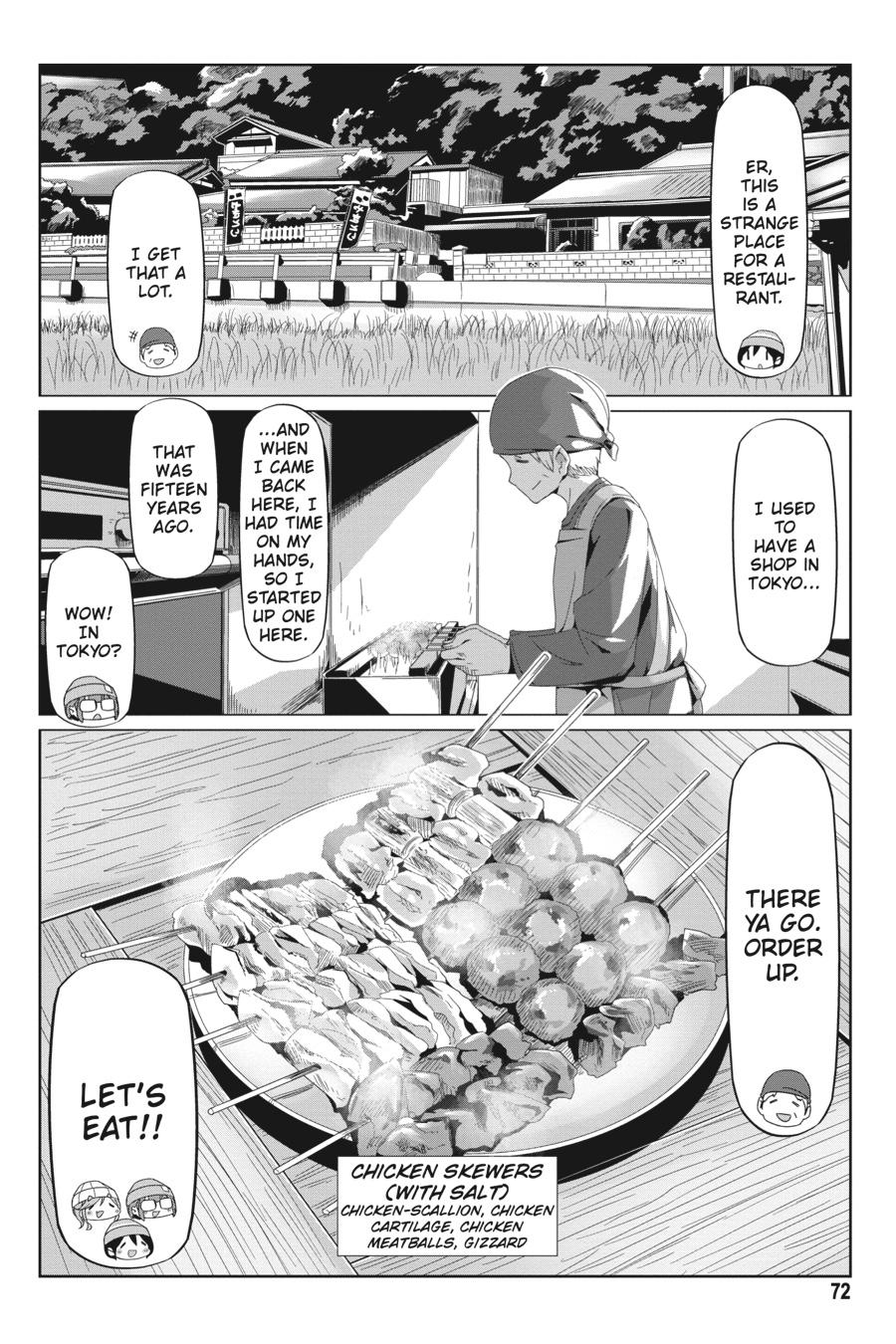 Read Laid-Back Camp EN Manga Online