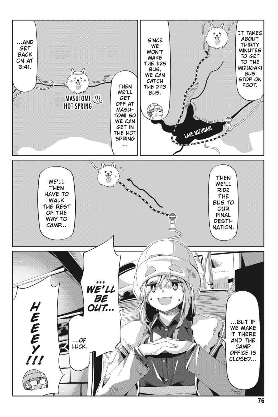 Read Laid-Back Camp EN Manga Online