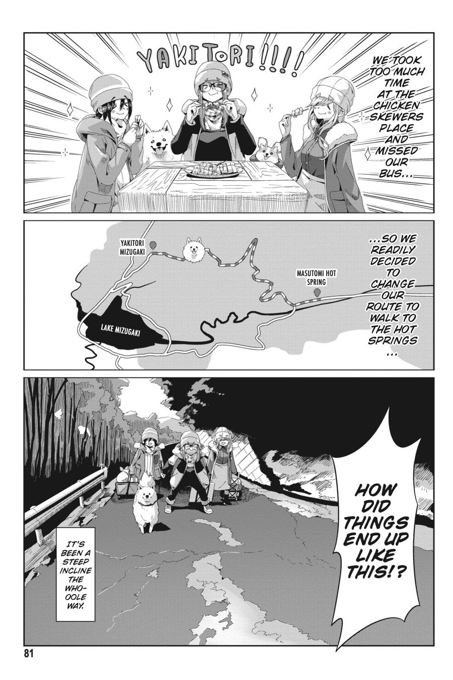 Read Laid-Back Camp EN Manga Online