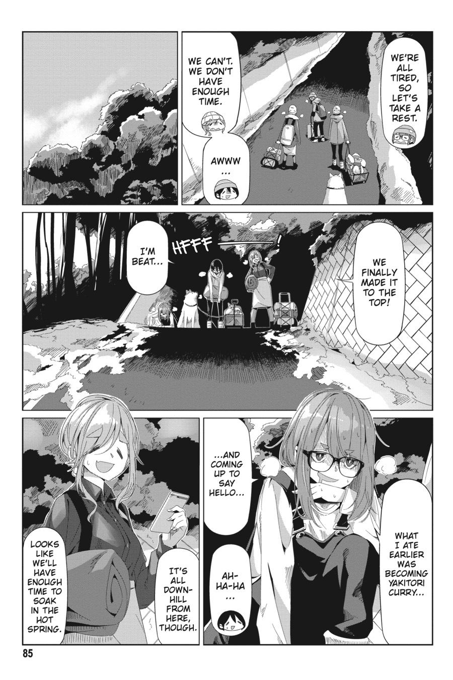 Read Laid-Back Camp EN Manga Online