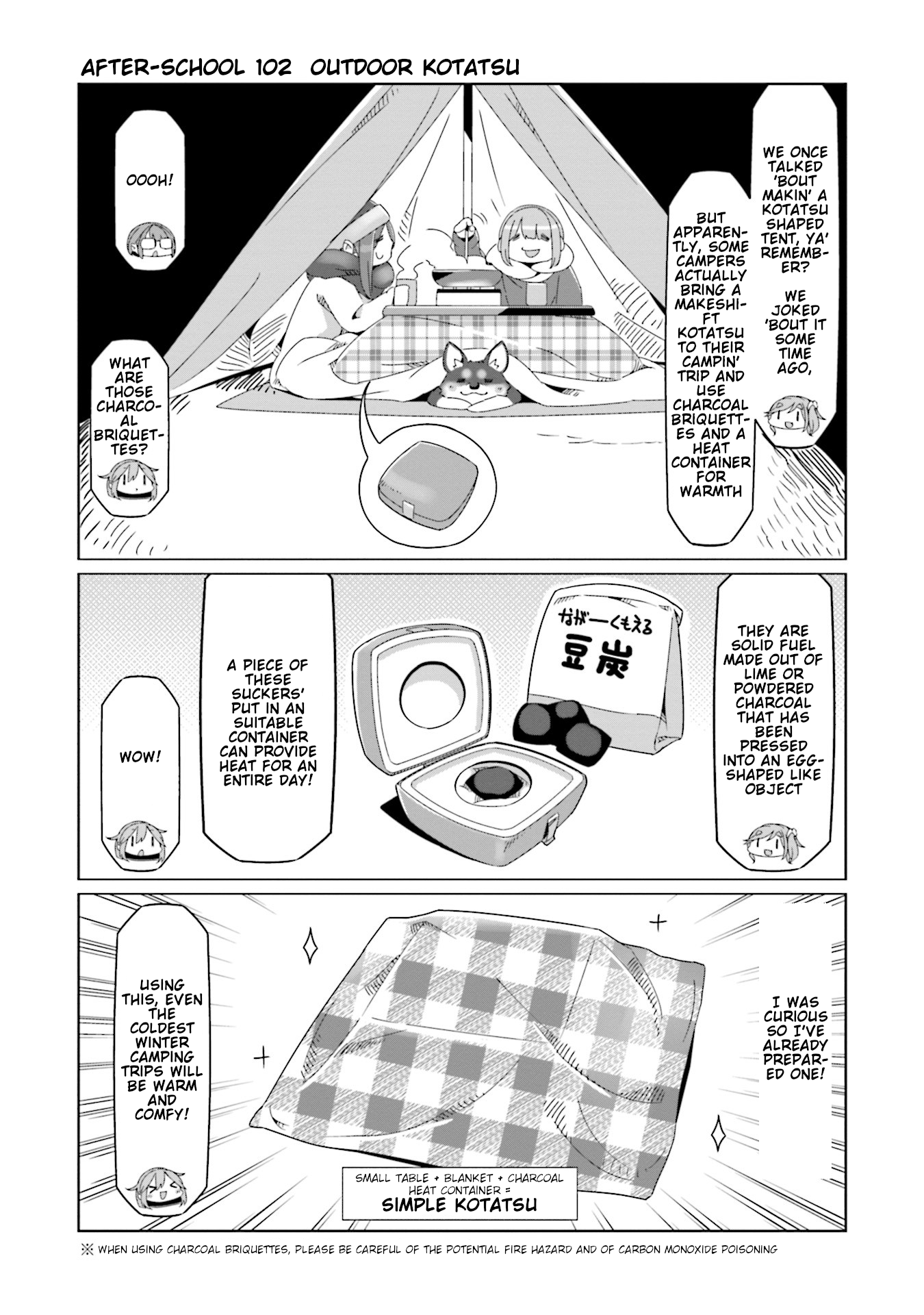 Read Laid-Back Camp EN Manga Online