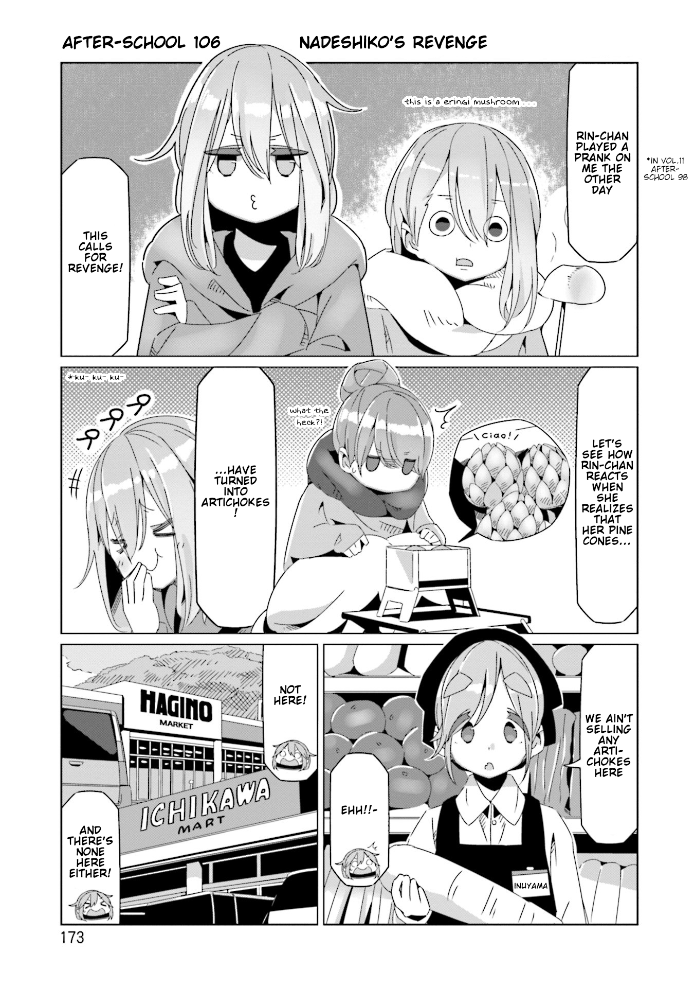 Read Laid-Back Camp EN Manga Online