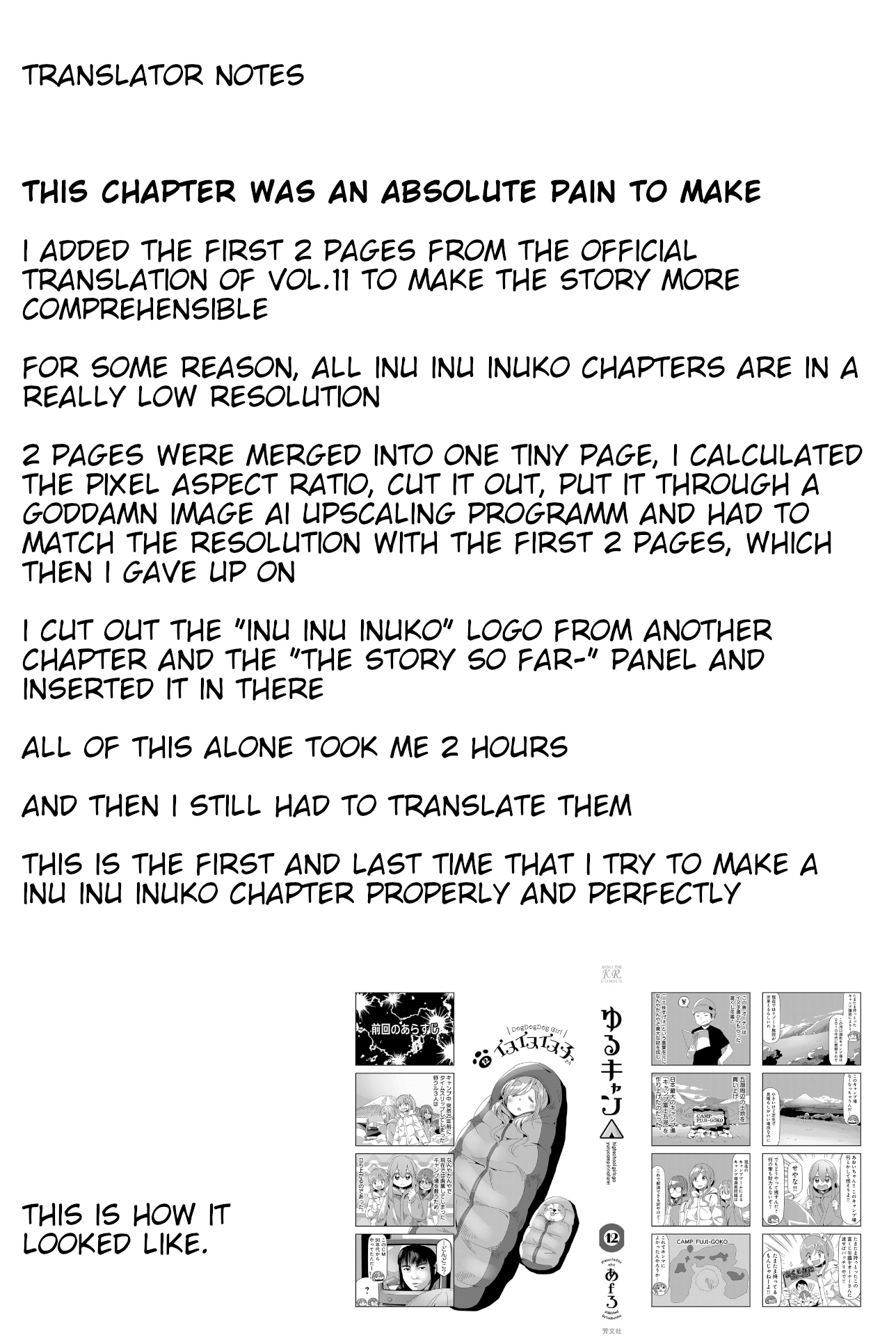 Read Laid-Back Camp EN Manga Online