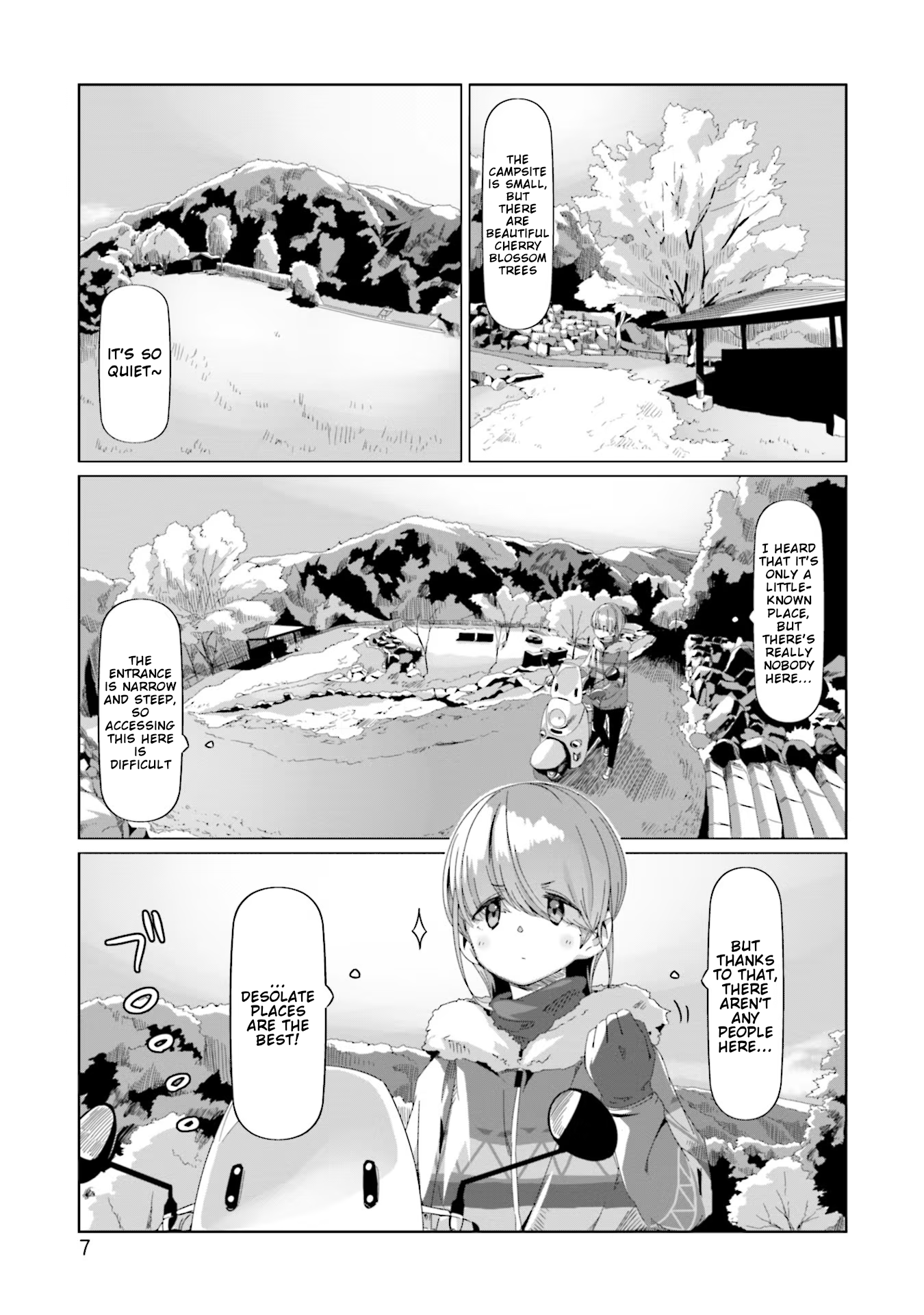 Read Laid-Back Camp EN Manga Online