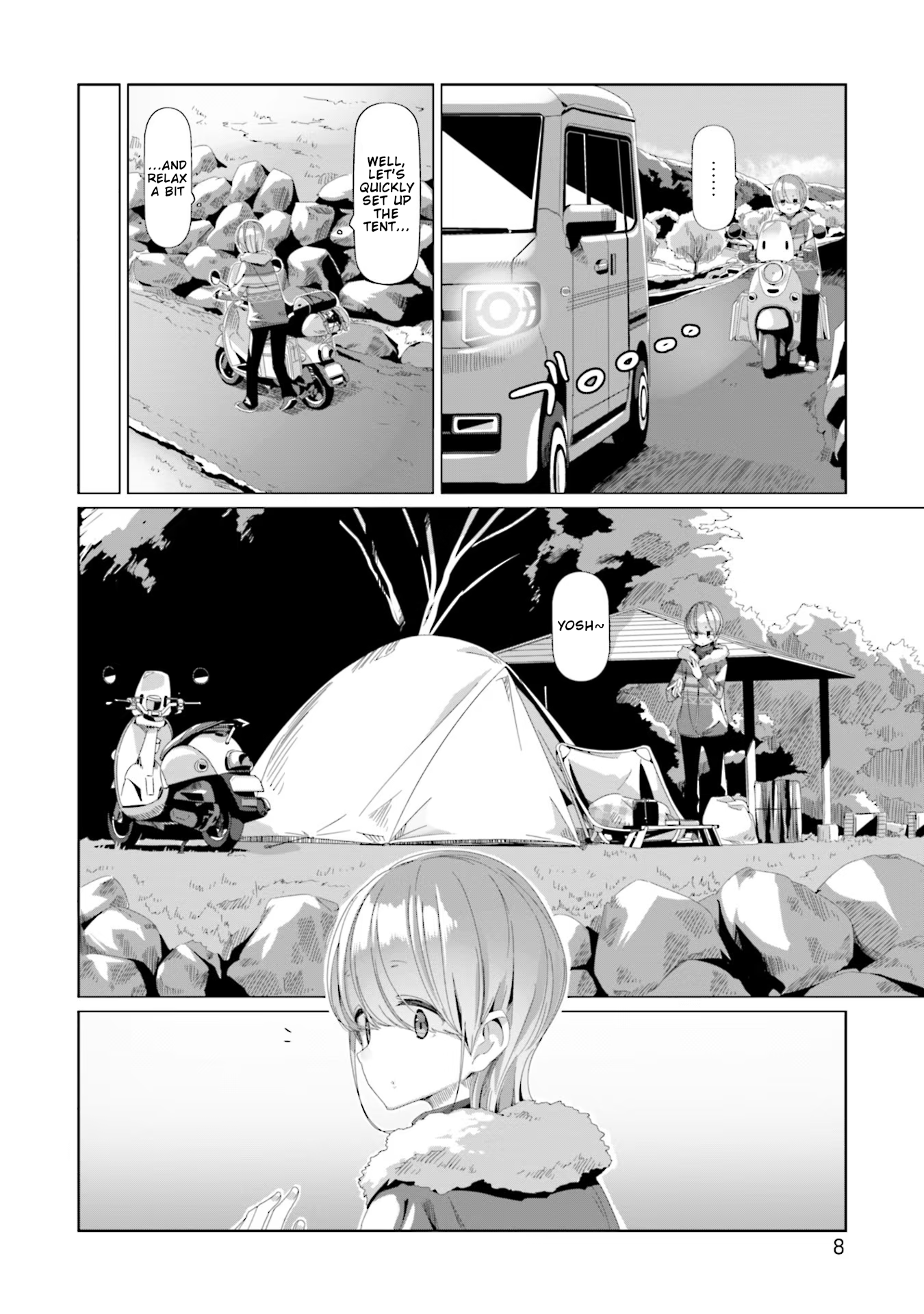 Read Laid-Back Camp EN Manga Online