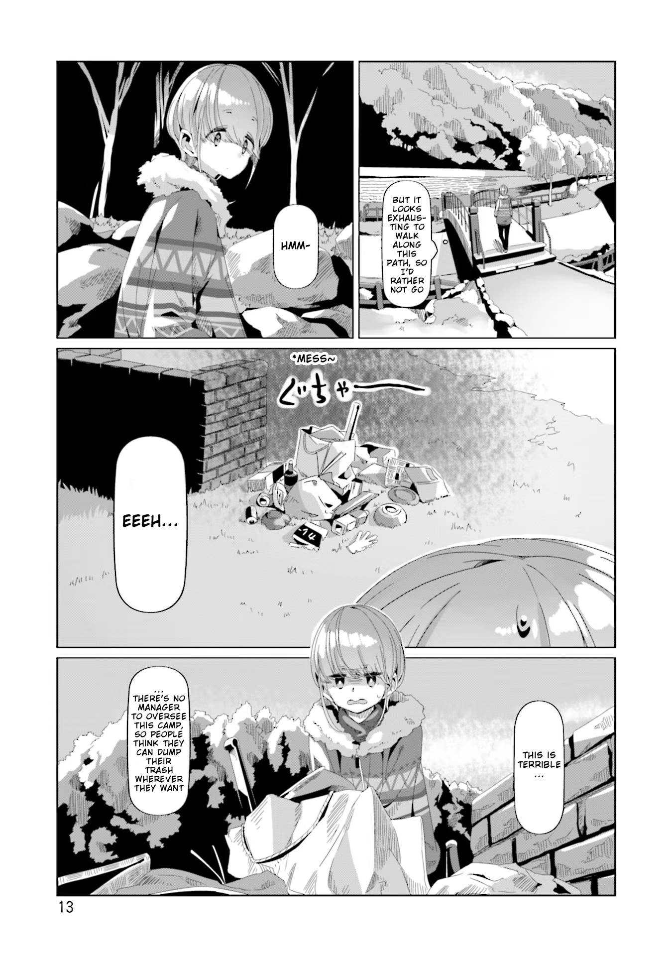 Read Laid-Back Camp EN Manga Online