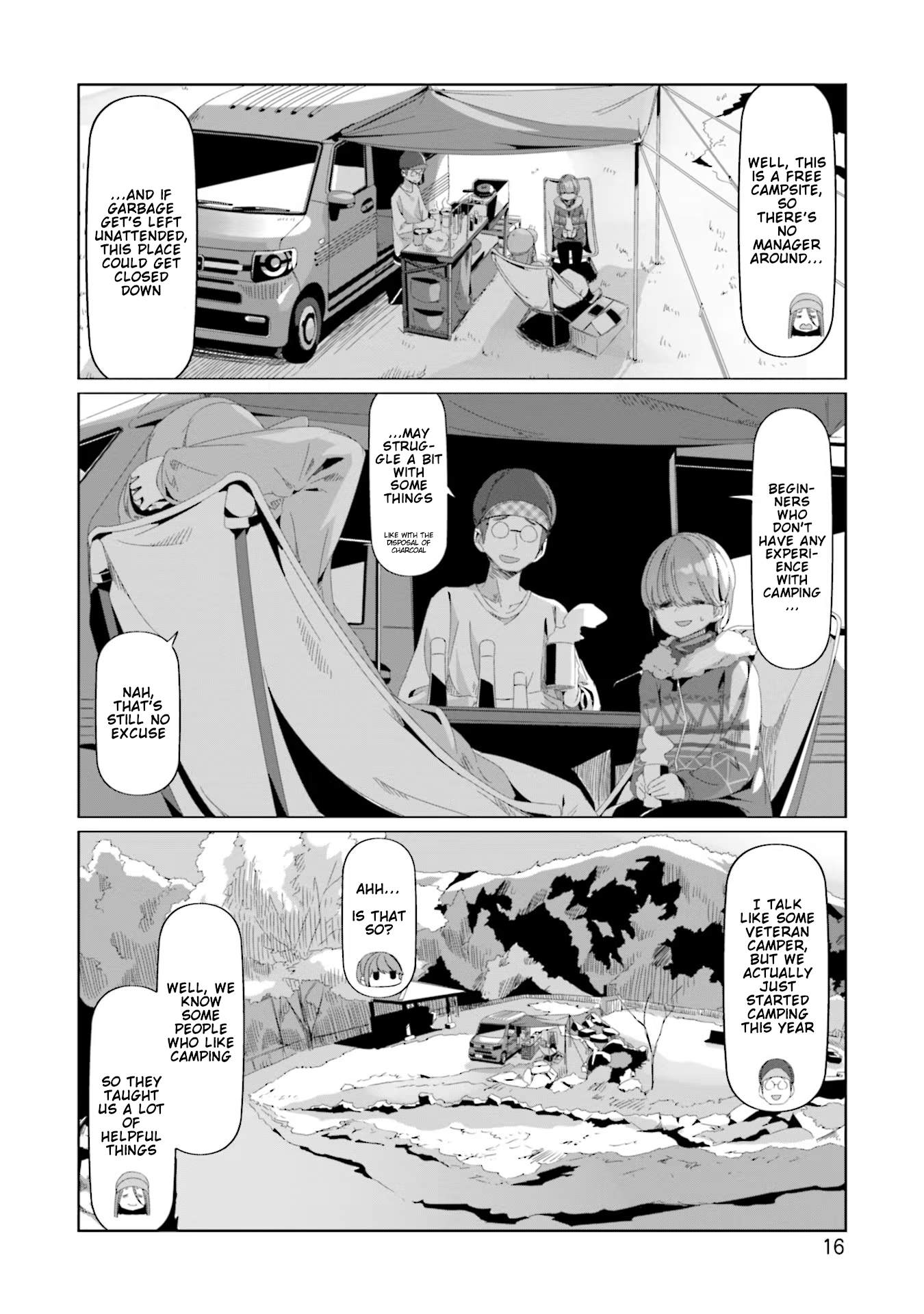 Read Laid-Back Camp EN Manga Online