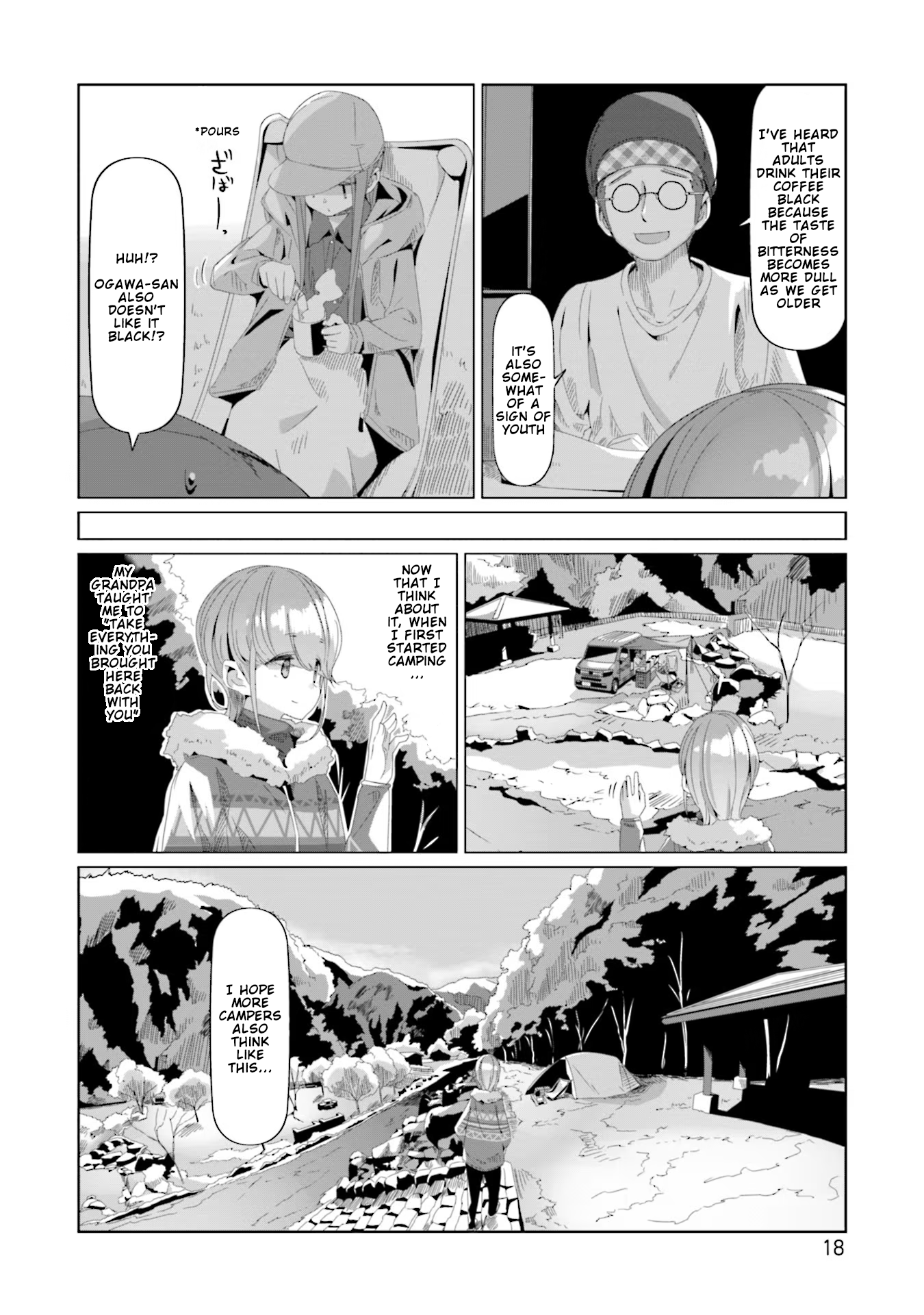 Read Laid-Back Camp EN Manga Online