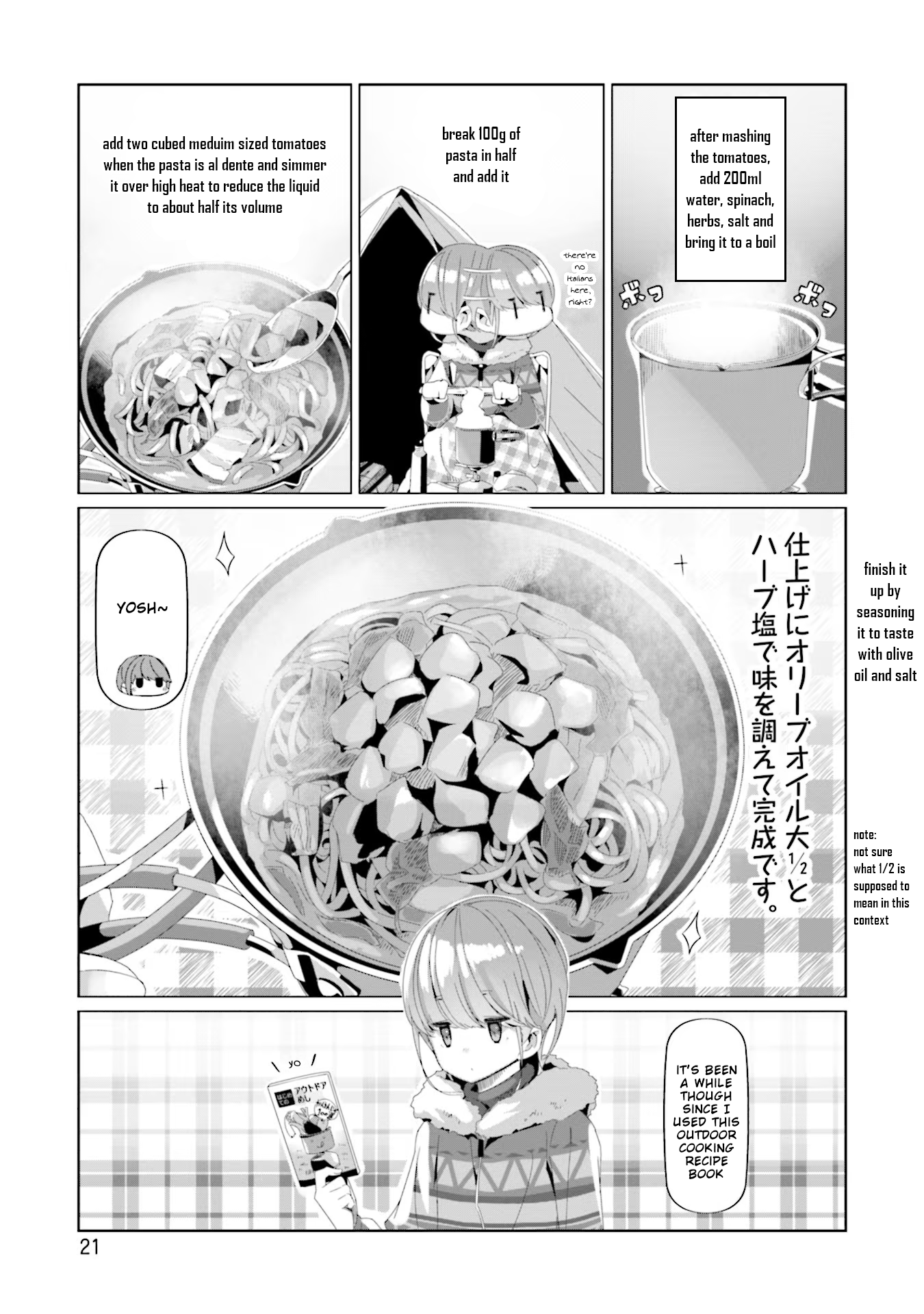 Read Laid-Back Camp EN Manga Online