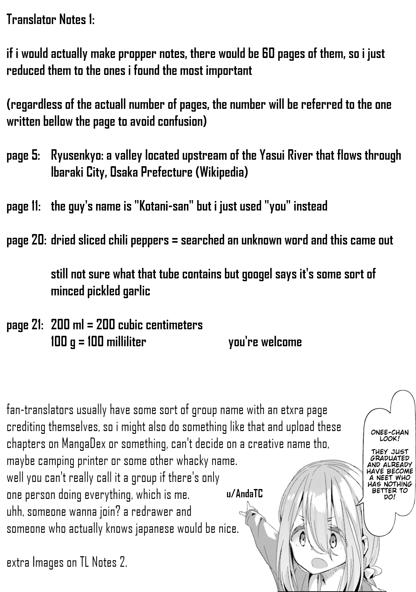 Read Laid-Back Camp EN Manga Online