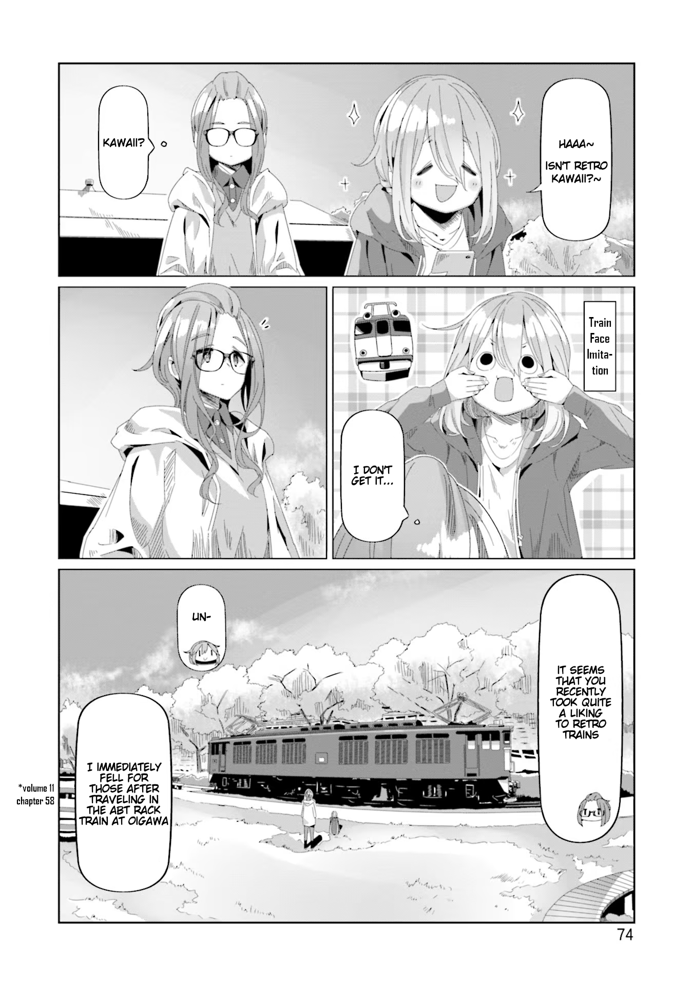 Read Laid-Back Camp EN Manga Online