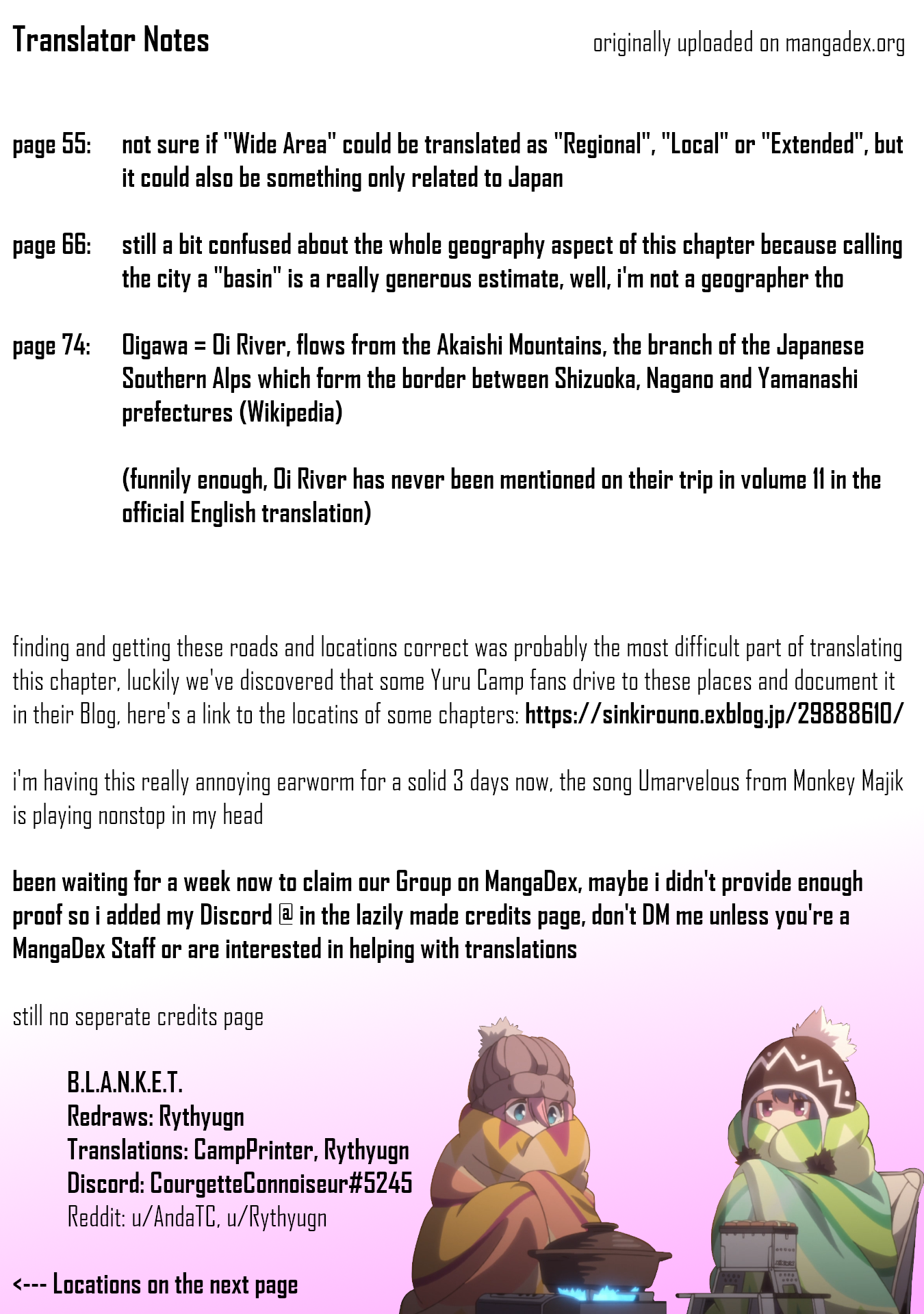 Read Laid-Back Camp EN Manga Online