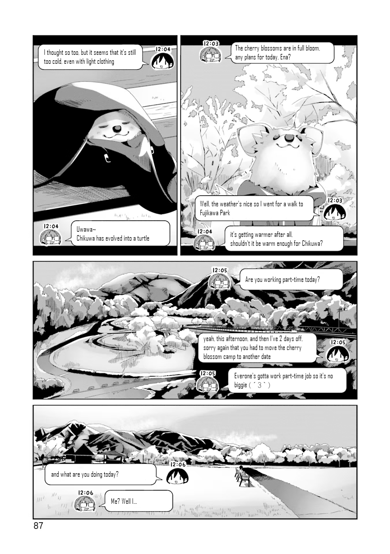 Read Laid-Back Camp EN Manga Online