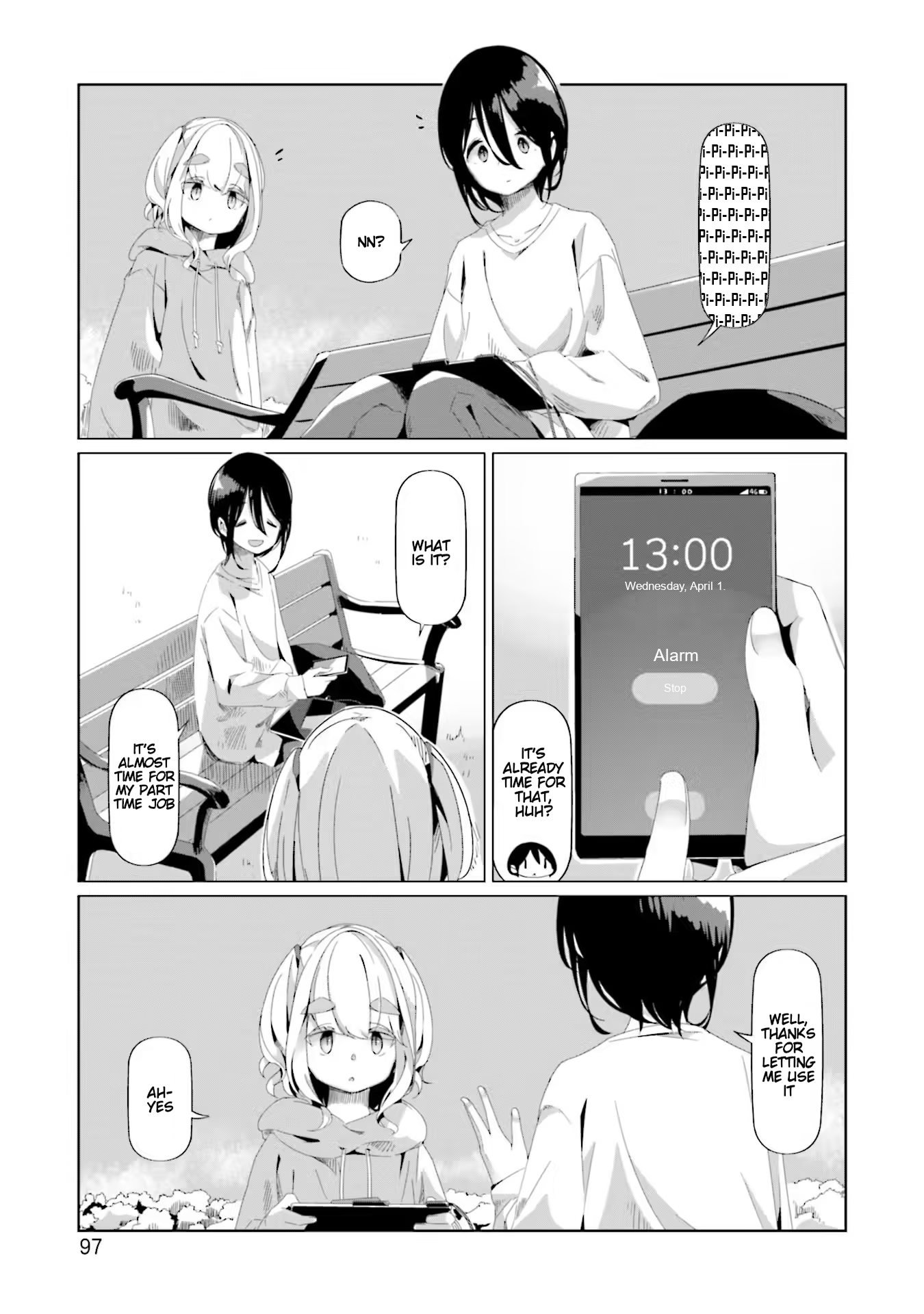 Read Laid-Back Camp EN Manga Online