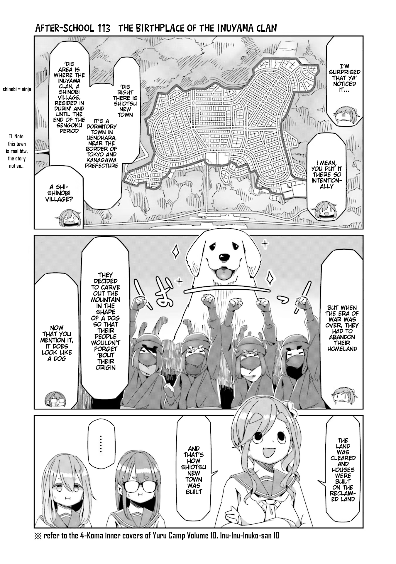 Read Laid-Back Camp EN Manga Online