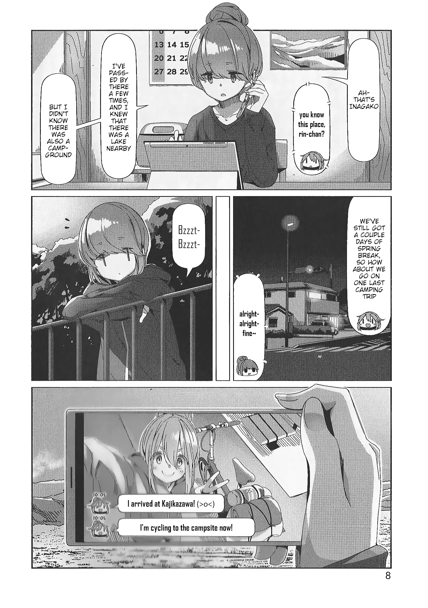 Read Laid-Back Camp EN Manga Online